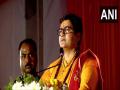 "Sharpen your knives, keep weapons at home": BJP MP Pragya Thakur on self-defence - Hindi News | "Sharpen your knives, keep weapons at home": BJP MP Pragya Thakur on self-defence | Latest national News at Lokmattimes.com