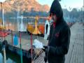 Rajasthan : Temperature dips to below freezing point at Mount Abu on first day of New Year - Hindi News | Rajasthan : Temperature dips to below freezing point at Mount Abu on first day of New Year | Latest national News at Lokmattimes.com