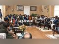 Uttarakhand: CM Dhami chairs high-level meeting regarding Joshimath land subsidence - Hindi News | Uttarakhand: CM Dhami chairs high-level meeting regarding Joshimath land subsidence | Latest national News at Lokmattimes.com
