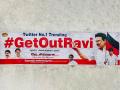 'Tamizhagam' row: '#Getout Ravi' posters spotted in West Chennai - Hindi News | 'Tamizhagam' row: '#Getout Ravi' posters spotted in West Chennai | Latest national News at Lokmattimes.com