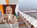 PM Modi inaugurates Tent City, built on banks of River Ganga in Varanasi - Hindi News | PM Modi inaugurates Tent City, built on banks of River Ganga in Varanasi | Latest national News at Lokmattimes.com