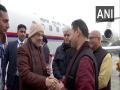 Amit Shah arrives in J-K, to meet families of those killed in Rajouri terror attack - Hindi News | Amit Shah arrives in J-K, to meet families of those killed in Rajouri terror attack | Latest politics News at Lokmattimes.com