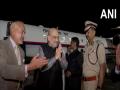 Amit Shah arrives in Port Blair to participate in Subhas Chandra Bose jayanti - Hindi News | Amit Shah arrives in Port Blair to participate in Subhas Chandra Bose jayanti | Latest national News at Lokmattimes.com