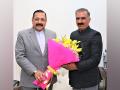 Himachal CM meets Union Minister Jitendra Singh, requests Chamba district be included under Aroma Mission - Hindi News | Himachal CM meets Union Minister Jitendra Singh, requests Chamba district be included under Aroma Mission | Latest national News at Lokmattimes.com