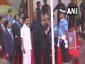 74th Republic Day: Tamil Nadu Governor RN Ravi unfurls Tricolour in Chennai - Hindi News | 74th Republic Day: Tamil Nadu Governor RN Ravi unfurls Tricolour in Chennai | Latest national News at Lokmattimes.com
