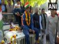 India U19 batting sensation Shweta Sehrawat receives warm welcome in Delhi after T20 WC win - Hindi News | India U19 batting sensation Shweta Sehrawat receives warm welcome in Delhi after T20 WC win | Latest cricket News at Lokmattimes.com