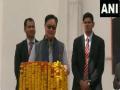 "No one can give warning..." Law Minister Kiren Rijiju - Hindi News | "No one can give warning..." Law Minister Kiren Rijiju | Latest national News at Lokmattimes.com