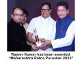 Mangal Lodha, the Maharashtra Minister of Tourism, presented Rajeev Kumar with the "Maharashtra Ratna Puruskar 2023" on January 29 - Hindi News | Mangal Lodha, the Maharashtra Minister of Tourism, presented Rajeev Kumar with the "Maharashtra Ratna Puruskar 2023" on January 29 | Latest business News at Lokmattimes.com