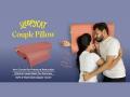 SleepyCat launches a Valentine's special - The Couple Pillow for couples to cuddle all-night without the pain or discomfort - Hindi News | SleepyCat launches a Valentine's special - The Couple Pillow for couples to cuddle all-night without the pain or discomfort | Latest business News at Lokmattimes.com