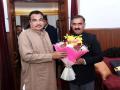 Delhi: Himachal CM Sukhu meets Union Minister Nitin Gadkari, discusses ongoing NHAI projects - Hindi News | Delhi: Himachal CM Sukhu meets Union Minister Nitin Gadkari, discusses ongoing NHAI projects | Latest national News at Lokmattimes.com