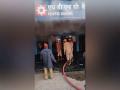 Fire breaks out at HDFC Bank in Delhi - Hindi News | Fire breaks out at HDFC Bank in Delhi | Latest national News at Lokmattimes.com