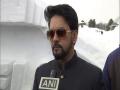UP: Anurag Thakur unveils newly constructed hostel of SAI in Lucknow - Hindi News | UP: Anurag Thakur unveils newly constructed hostel of SAI in Lucknow | Latest national News at Lokmattimes.com