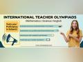 International Teacher Olympiads launched to test subject proficiency - Hindi News | International Teacher Olympiads launched to test subject proficiency | Latest business News at Lokmattimes.com