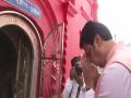 Former CM Biplab Kumar visits temple, seeks blessings ahead of casting his vote - Hindi News | Former CM Biplab Kumar visits temple, seeks blessings ahead of casting his vote | Latest national News at Lokmattimes.com