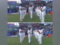 Watch: Cheteshwar Pujara receives Guard Of Honour from Team India on his 100th Test - Hindi News | Watch: Cheteshwar Pujara receives Guard Of Honour from Team India on his 100th Test | Latest cricket News at Lokmattimes.com