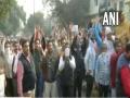 Haryana: Hundreds protest near CM Khattar's residence in Panchkula for restoration of OPS - Hindi News | Haryana: Hundreds protest near CM Khattar's residence in Panchkula for restoration of OPS | Latest national News at Lokmattimes.com