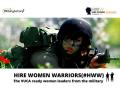 MilitaryToCorp is ready with its 3rd Edition of Hire Women Warriors on the occasion of Women's day - Hindi News | MilitaryToCorp is ready with its 3rd Edition of Hire Women Warriors on the occasion of Women's day | Latest business News at Lokmattimes.com