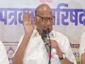 "We accept their leadership," says Sharad Pawar on Kharge's remark that Cong-led alliance will come to power - Hindi News | "We accept their leadership," says Sharad Pawar on Kharge's remark that Cong-led alliance will come to power | Latest national News at Lokmattimes.com