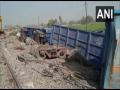 13 wagons of goods train derail in Bihar's Dehri - Hindi News | 13 wagons of goods train derail in Bihar's Dehri | Latest national News at Lokmattimes.com