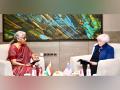 Nirmala Sitharaman meets US treasury secy Janet Yellen ahead of crucial Bengaluru G20 meet - Hindi News | Nirmala Sitharaman meets US treasury secy Janet Yellen ahead of crucial Bengaluru G20 meet | Latest business News at Lokmattimes.com