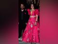 Newlyweds Maanvi Gagroo, Kumar Varun host reception for friends and families - Hindi News | Newlyweds Maanvi Gagroo, Kumar Varun host reception for friends and families | Latest entertainment News at Lokmattimes.com