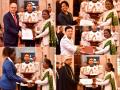 Envoys of five nations present credentials to President Droupadi Murmu - Hindi News | Envoys of five nations present credentials to President Droupadi Murmu | Latest international News at Lokmattimes.com