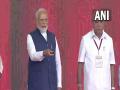 Karnataka: PM Modi inaugurates Shivamogga Airport, to hold roadshow in Belagavi - Hindi News | Karnataka: PM Modi inaugurates Shivamogga Airport, to hold roadshow in Belagavi | Latest politics News at Lokmattimes.com