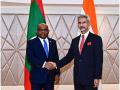 Jaishankar holds bilateral meetings with Foreign Ministers of Maldives, Slovenia - Hindi News | Jaishankar holds bilateral meetings with Foreign Ministers of Maldives, Slovenia | Latest international News at Lokmattimes.com