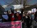 Afghan women in Kabul protest for right to education, work - Hindi News | Afghan women in Kabul protest for right to education, work | Latest international News at Lokmattimes.com