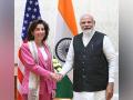 PM Modi meets US Secretary of Commerce Gina Raimondo - Hindi News | PM Modi meets US Secretary of Commerce Gina Raimondo | Latest international News at Lokmattimes.com
