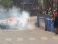 Mumbai: Formula 1 car catches fire during Oracle Red Bull racing in Bandra - Hindi News | Mumbai: Formula 1 car catches fire during Oracle Red Bull racing in Bandra | Latest national News at Lokmattimes.com