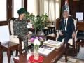 4 Corps GOC calls on Arunachal Governor; discusses security - Hindi News | 4 Corps GOC calls on Arunachal Governor; discusses security | Latest national News at Lokmattimes.com