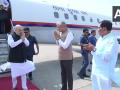 Union Home Minister Amit Shah arrives in Gujarat's Gandhinagar - Hindi News | Union Home Minister Amit Shah arrives in Gujarat's Gandhinagar | Latest national News at Lokmattimes.com