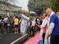 Delhi L-G flags off G20 Cyclothon Rally - Hindi News | Delhi L-G flags off G20 Cyclothon Rally | Latest national News at Lokmattimes.com