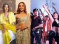 WATCH: Manushi Chillar, Alaya F groove to 'It's the time to Disco' on UK streets - Hindi News | WATCH: Manushi Chillar, Alaya F groove to 'It's the time to Disco' on UK streets | Latest entertainment News at Lokmattimes.com
