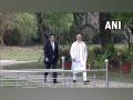 PM Modi, Japanese counterpart Kishida visit Buddha Jayanti Park in Delhi - Hindi News | PM Modi, Japanese counterpart Kishida visit Buddha Jayanti Park in Delhi | Latest international News at Lokmattimes.com
