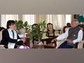 Consul General of France calls on Arunachal Governor, discuss higher education, developmental projects - Hindi News | Consul General of France calls on Arunachal Governor, discuss higher education, developmental projects | Latest international News at Lokmattimes.com