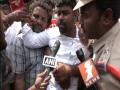 Hyderabad: Osmania University students stage protest over TSPSC paper leak - Hindi News | Hyderabad: Osmania University students stage protest over TSPSC paper leak | Latest politics News at Lokmattimes.com