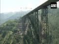 World's highest railway bridge in J-K set to be operational soon - Hindi News | World's highest railway bridge in J-K set to be operational soon | Latest national News at Lokmattimes.com