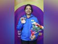 Sift Kaur Samra wins her first individual world cup medal amidst a near Chinese sweep - Hindi News | Sift Kaur Samra wins her first individual world cup medal amidst a near Chinese sweep | Latest other-sports News at Lokmattimes.com