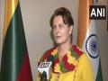 In Lithuania we take pride in having close connection with Sanskrit: Envoy Diana Mickeviciene - Hindi News | In Lithuania we take pride in having close connection with Sanskrit: Envoy Diana Mickeviciene | Latest international News at Lokmattimes.com
