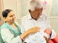Holding your grandchild for the first time is wonderful, exciting, says Lalu Yadav, shares picture of granddaughter - Hindi News | Holding your grandchild for the first time is wonderful, exciting, says Lalu Yadav, shares picture of granddaughter | Latest national News at Lokmattimes.com