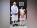 Why 10-year-old Avika Rao thought 'Ajoba' PM Modi was the "coolest" person - Hindi News | Why 10-year-old Avika Rao thought 'Ajoba' PM Modi was the "coolest" person | Latest national News at Lokmattimes.com
