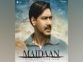 Ajay Devgn shares new poster of 'Maidaan', teaser to be out on this date - Hindi News | Ajay Devgn shares new poster of 'Maidaan', teaser to be out on this date | Latest entertainment News at Lokmattimes.com