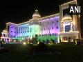 Govt buildings in Bhubaneswar illuminated on the eve of Utkal Divas - Hindi News | Govt buildings in Bhubaneswar illuminated on the eve of Utkal Divas | Latest national News at Lokmattimes.com