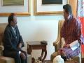 NSA Ajit Doval calls on Bhutan King Jigme Wangchuck - Hindi News | NSA Ajit Doval calls on Bhutan King Jigme Wangchuck | Latest international News at Lokmattimes.com