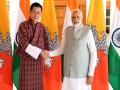Ahead of bilateral, Bhutan King Jigme Wangchuk received by PM Modi - Hindi News | Ahead of bilateral, Bhutan King Jigme Wangchuk received by PM Modi | Latest international News at Lokmattimes.com