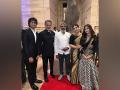 Raveena Tandon poses with SS Rajamouli at Padma Awards 2023 - Hindi News | Raveena Tandon poses with SS Rajamouli at Padma Awards 2023 | Latest entertainment News at Lokmattimes.com