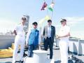 Sri Lanka's State Minister of Defence, Indian High Commissioner visit Indian Navy ships amid ongoing maritime exercise SLINEX 2023 - Hindi News | Sri Lanka's State Minister of Defence, Indian High Commissioner visit Indian Navy ships amid ongoing maritime exercise SLINEX 2023 | Latest international News at Lokmattimes.com