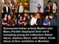 Dior collaborates with Indian artists Madhvi &amp; Manu Parekh for 'Mul Mathi' exhibition - Hindi News | Dior collaborates with Indian artists Madhvi &amp; Manu Parekh for 'Mul Mathi' exhibition | Latest business News at Lokmattimes.com